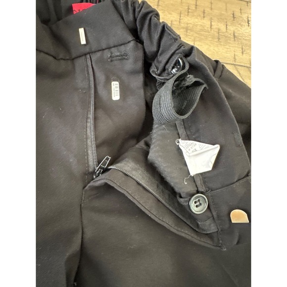 Boys Slack Pants Slim Fit Flat Front Formal Wear Adjustable Waist Band Size 2-18 - Picture 7 of 7